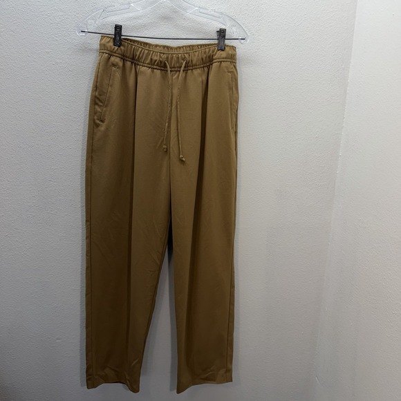 Old Navy Pants - Old Navy Billie High Rise Ankle Pants Womens S Beige  Pull On Comfort Waist